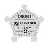 Zehntner ZND2054 Wet Film Comb Wet Film Thickness Gauge
