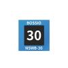 Bossio NSWB-30 Single Point Reversible Temperature Discoloration Sticker 20 * 20mm/30 ℃