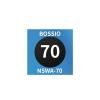 Bossio NSWA-70 Single Point Reversible Color Changing Temperature Paper 12 * 12mm/70 ℃