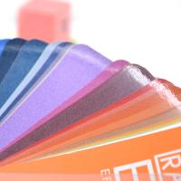 RAL E4扇形金属色卡现货实拍图