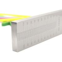 现代环境QXD0-100不锈钢刮板细度计正面细节图