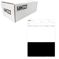 美国Leneta 5C 罩光油遮盖力纸 黑白对半 上白下黑