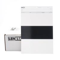 美国Leneta 3B 罩光油遮盖力纸 上白中黑下白