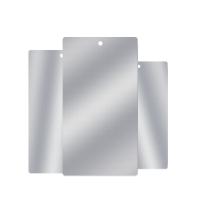 TROPHY /OTZ 50x120x0.28mm with hole, tinplate sheet, thickness 0.28mm [500 pieces on sale]