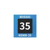 Bossio NSWB-35 单点式可逆型变色温度贴纸 20*20mm/35℃