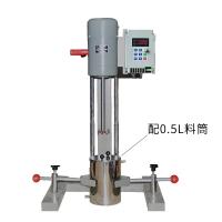 上海沐轩 XD-F550 实验搅拌砂磨分散机 手动链条升降 配0.5L料筒