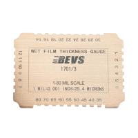 BEVS 1701/3 铝制湿膜片 单面湿膜片 25-2000μm