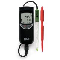 HANNA HI99121 Waterproof portable acidity pH-temperature Tester, soil agriculture
