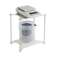 JINGQI TS20002 Hydrostatic balance weighing 2kg can be weighed up and down recast aluminum alloy hydrostatic rack