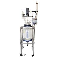 慧诺 HNS212-30L 双层玻璃反应釜 30L容量 电动恒速搅拌