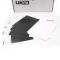 Leneta Form N2A-3 surface unsealed cardboard, top black and bottom white