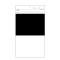 CHINA Black and White Opacity Chart Drawdown Sheet 140 * 250mm No film laminating