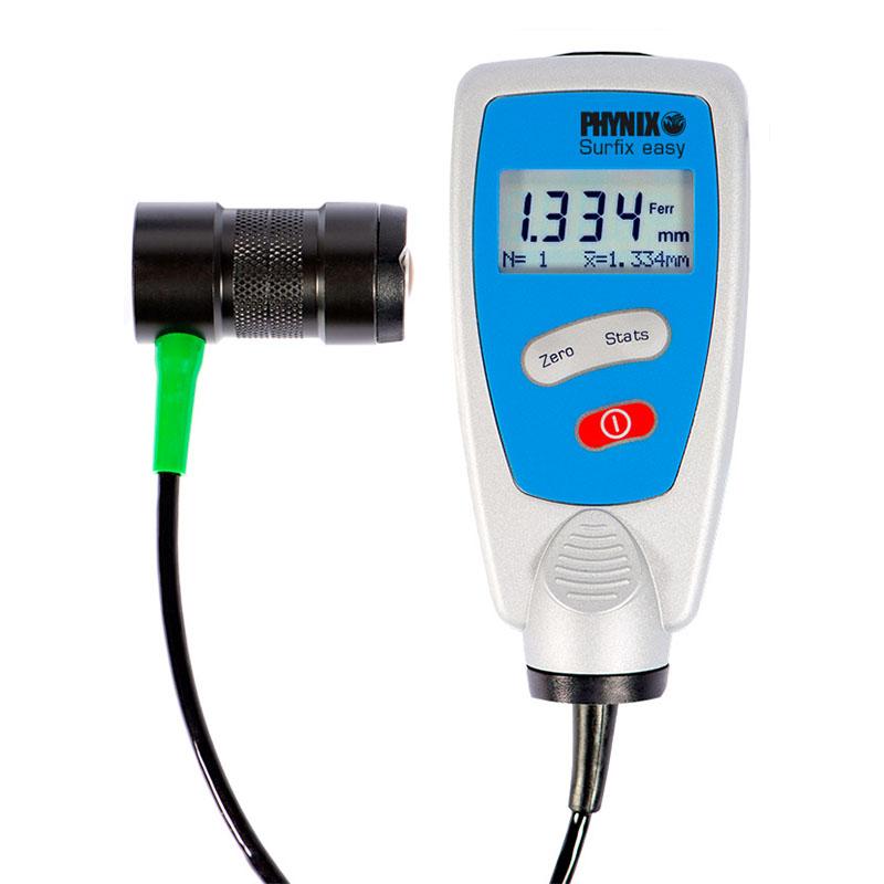 PHYNIX Surfix&reg; easy E-FN Easy-to-use external probe dual-use film thickness meter