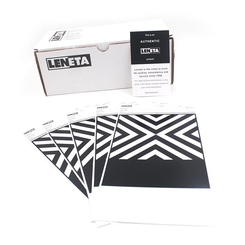 leneta 9A遮盖力纸侧面细节图
