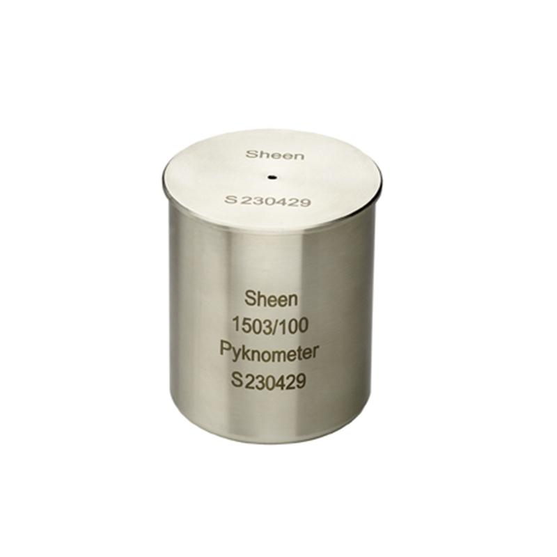 【英国Sheen Ref.1503/100 不锈钢比重杯 色漆清漆涂料油墨密度比重测定】南北潮商城