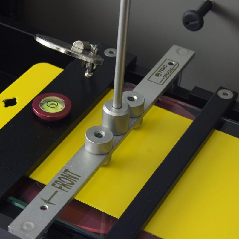 Calibration steps of pendulum Hardness Tester with figure 1