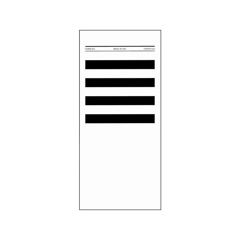 LENETA Form 6F4 Double coating cardboard