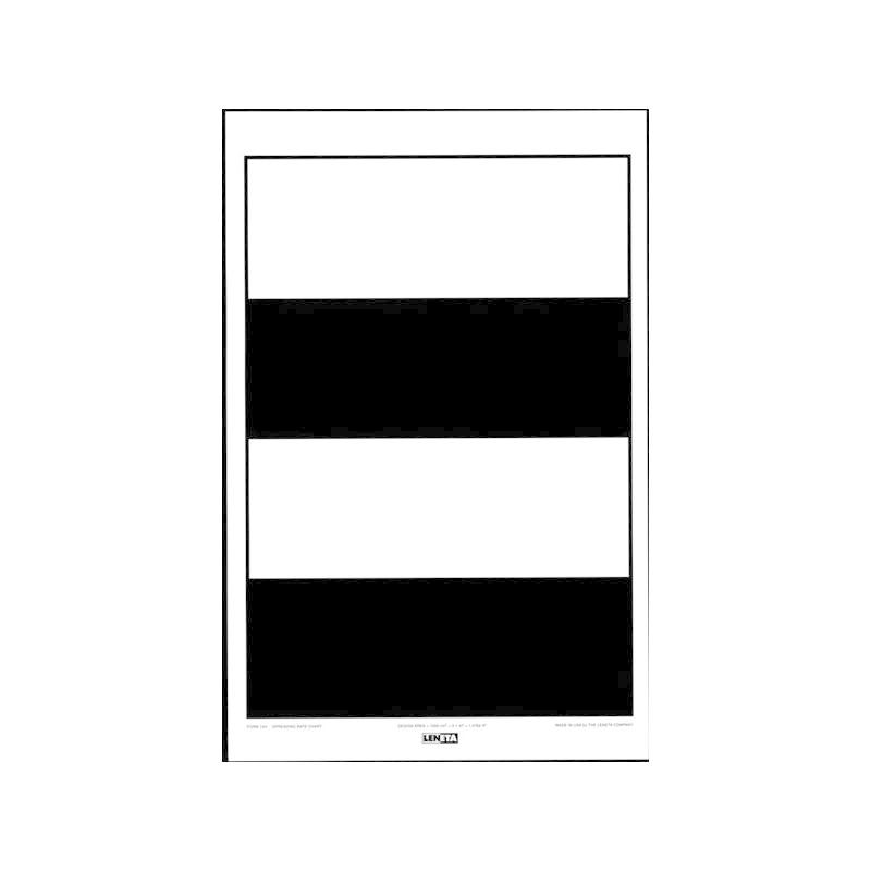 LENETA Form 14H Opacity cardboard