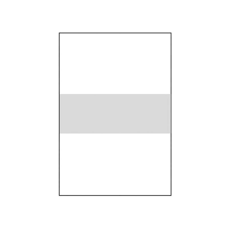 LENETA Form 26-1M Gloss-free cardboard on the wall