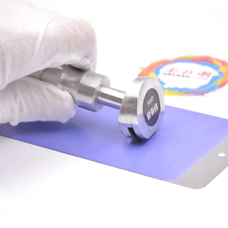 Determination method of paint film adhesion with Figure 2