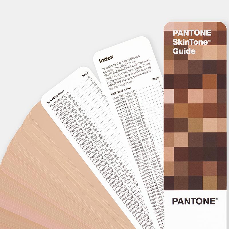 PANTONE STG201 international standard Skin Color Formula Guide