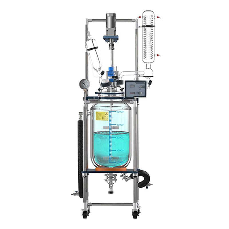 鄭州長城greatwall gr-50 變頻調速雙層玻璃反應釜 圖片