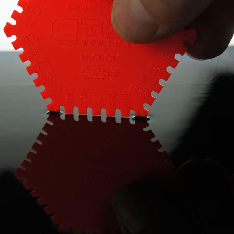 Describe the relationship between wet film and dry film with Figure 2