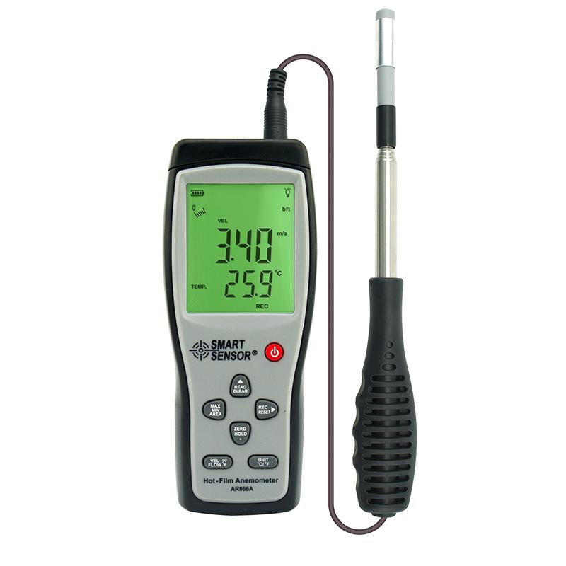 SMART SENSOR AR866A Thermal wind speed air Meter