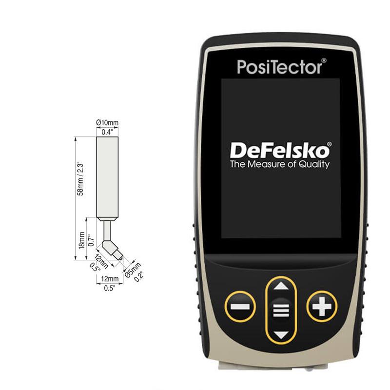 Defelsko PosiTector 6000 N45S3 涂層測厚儀 高級(jí)型45°微型探頭