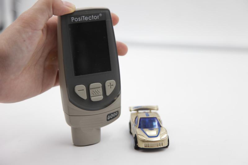 Picture 1 of paint film thickness measurement scheme of marking paint