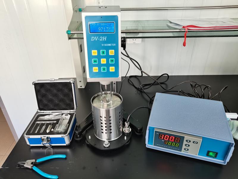 旋转式高温粘度计完整包装清单含有粘度计主机x1,支架x1,量筒x1,转子