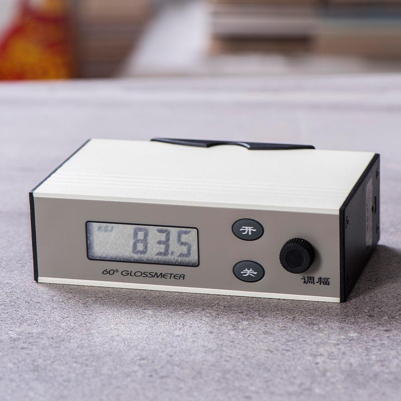 Application of gloss meter to detect marble gloss 2