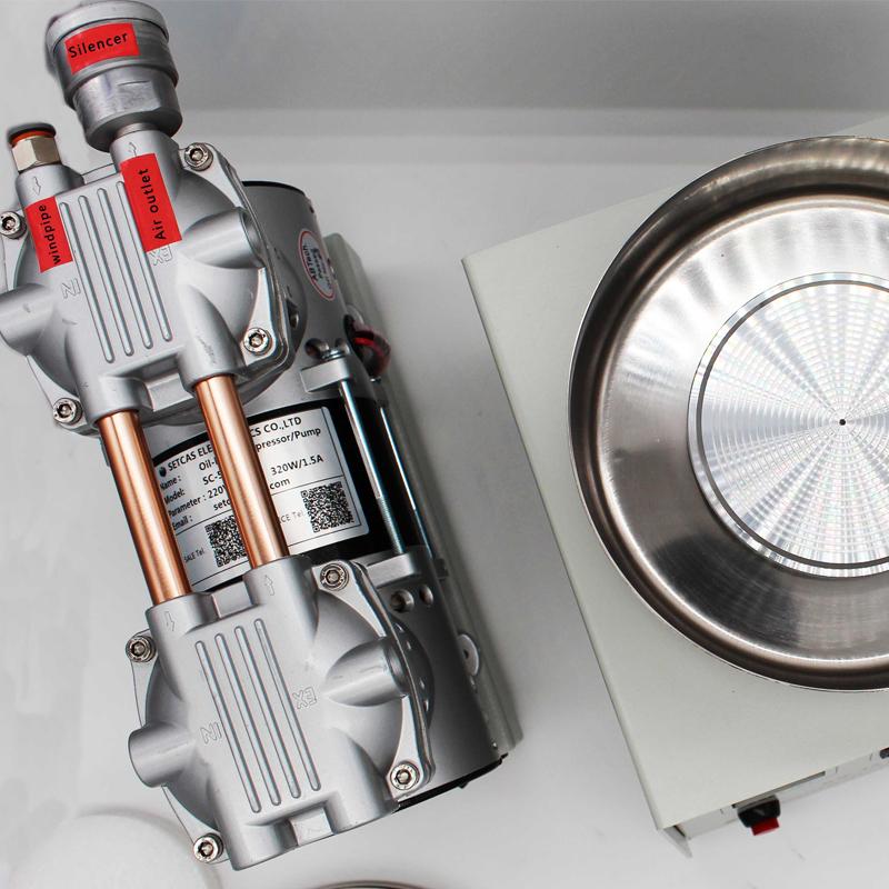 The working principle and application of the Spin Coater are shown in Fig. 3