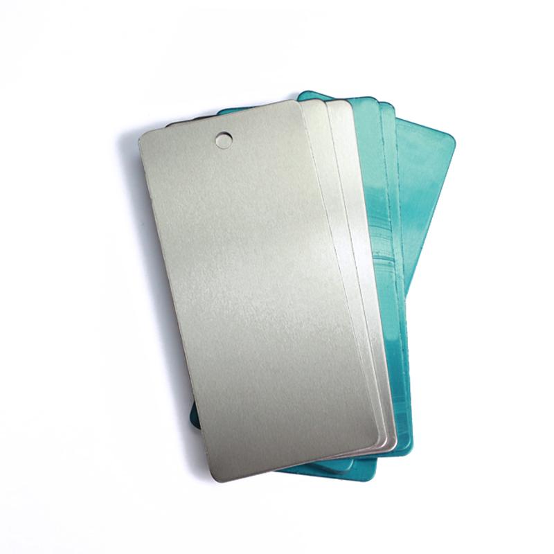 Test Grade Aluminum Panel 100 * 200 * 0.5 Fillet, Experimental Special Aluminum Panel
