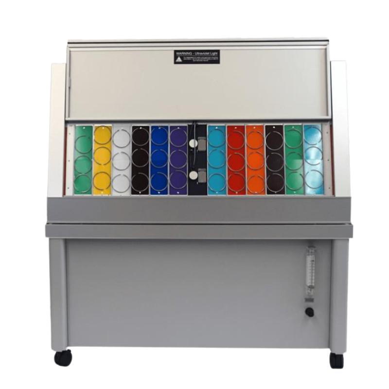 Plastic rope UV aging Test Chamber 1