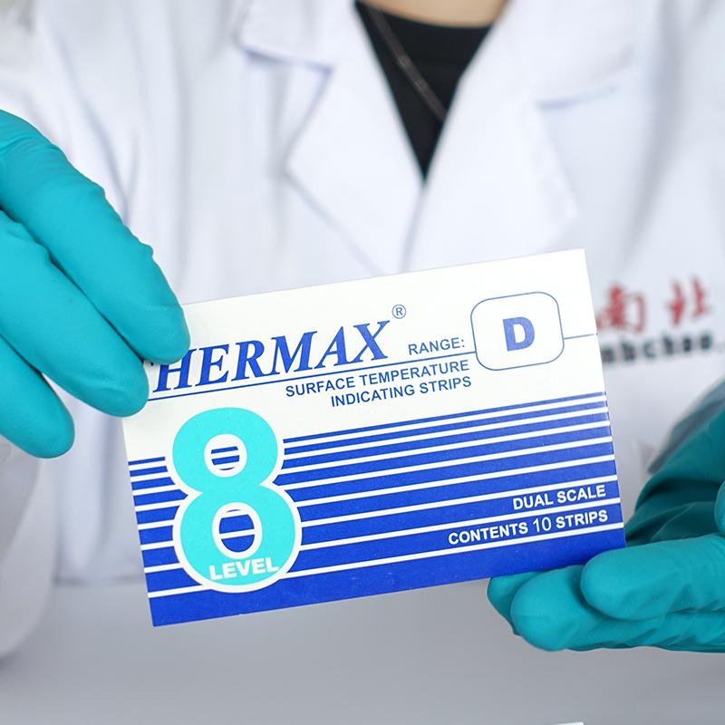 The application of thermometer paper in disinfecting dishwashers with picture 1