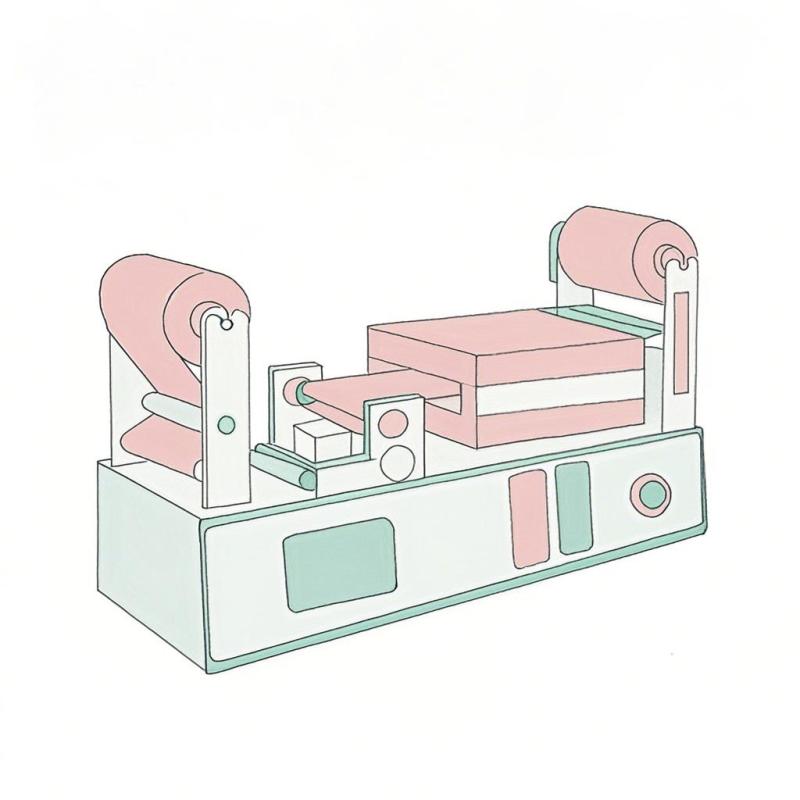 工厂直销 Rgd-0.5/300S 桌上型卷对卷涂膜机图片