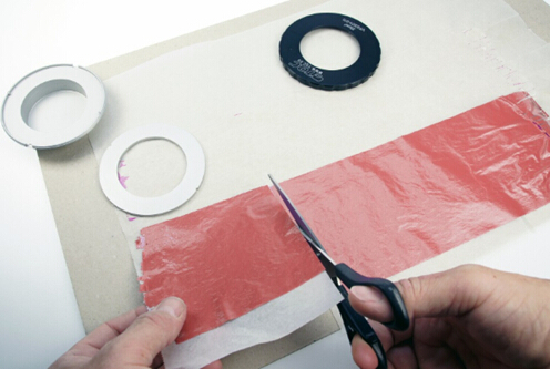 How to prepare the permeability cup test membrane? With picture 1