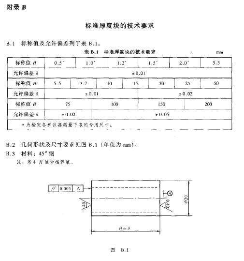JJF 1126-2004《超声波测厚仪校准规范》