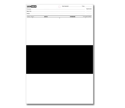 TROPHY OTZ 3B Opacity Chart on white medium black under white