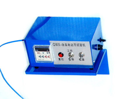 精科 QWX 涂层耐沾污试验机控制器细节图