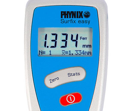 PHYNIX Surfix&reg; easy I-FN Easy to use Built-in probe dual-use Film thickness meter Figure 1