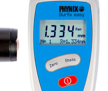 PHYNIX Surfix&reg; easy E-F Easy-to-use external probe Iron-based Film thickness meter Figure 3