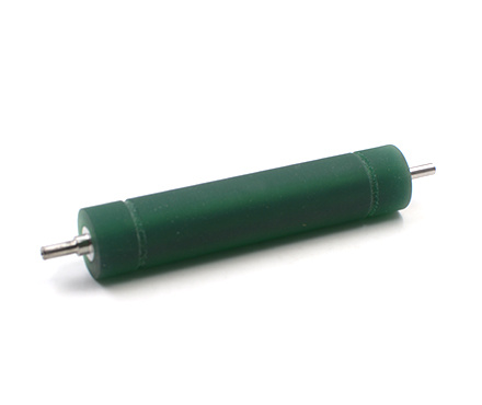 普申 展色轮橡胶辊 绿色橡胶材质