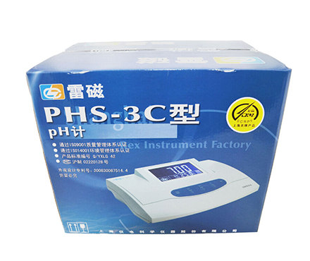 雷磁 PHS-3C PH计外包装图