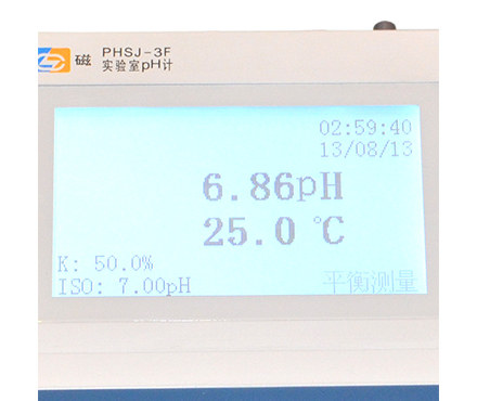 LeiCi PHSJ-3F pH meter Figure 6