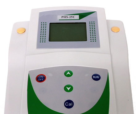 QiWei PHS-25B pH meter (desktop microcomputer rechargeable) Figure 2