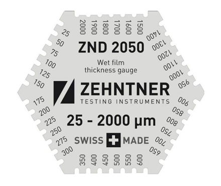 Zehntner ZND2050 Wet Film Comb Wet Film Thickness Gauge