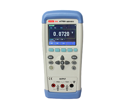 安柏	AT720 温度校验仪 直流电压/电阻/热电偶/热电阻测量