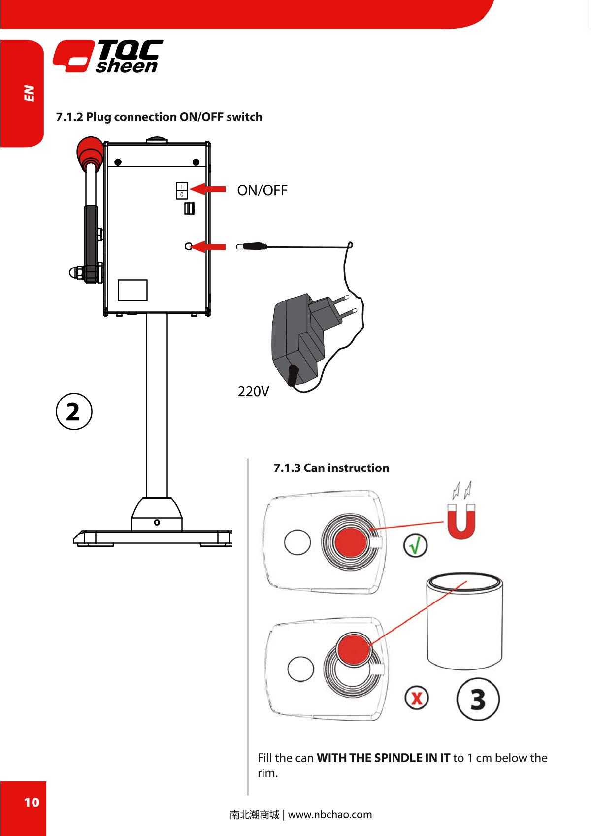 TQC sheen DV2000 Rotational viscometerManual page 10